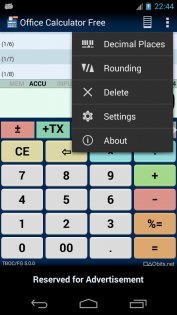Office Calculator 5.3.8. Скриншот 3