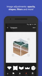 Textgram 3.4.7. Скриншот 6