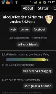 JuiceDefender 3.9.4. Скриншот 2