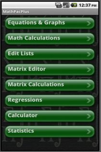 MathPac+ Graphing Calculator 11.1. Скриншот 1