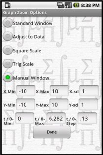 MathPac+ Graphing Calculator 11.1. Скриншот 5