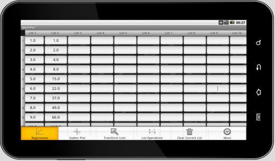 MathPac+ Graphing Calculator 11.1. Скриншот 9