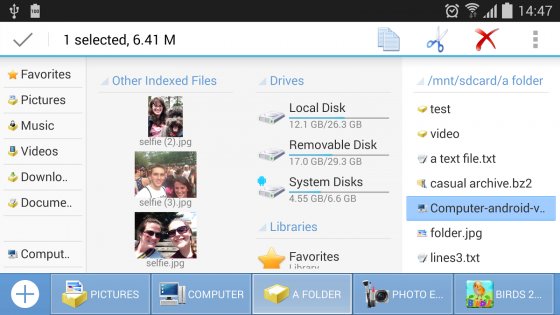 Computer File Explorer 2.3.b139. Скриншот 3