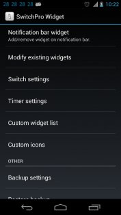 SwitchPro Widget 2.3.7. Скриншот 4