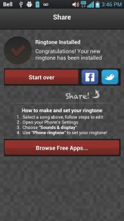 Ringtone Maker 2.1.0. Скриншот 8