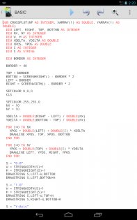 Mobile BASIC 4.12. Скриншот 13