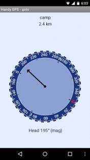 Handy GPS 43.5. Скриншот 2