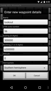 Handy GPS 43.5. Скриншот 5