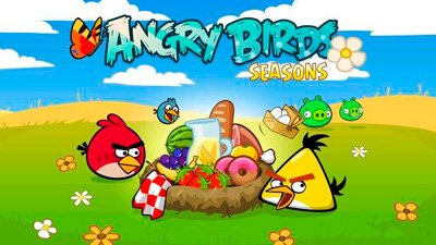 Angry Birds Summer Pignic. Скриншот 1