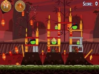 Angry Birds Seasons Year of the Dragon. Скриншот 2
