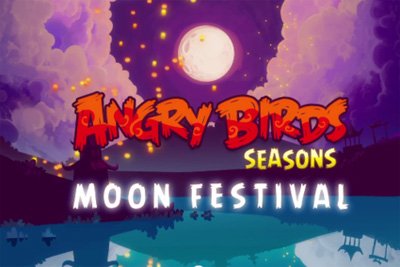 Angry Birds Seasons Moon Festival. Скриншот 1