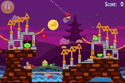 Angry Birds Seasons Moon Festival. Скриншот 2