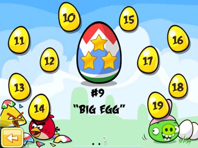 Angry Birds Seasons Easter Eggs. Скриншот 1