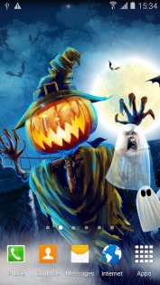 Хэллоуин Живые Обои 1.0.7. Скриншот 1