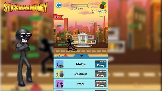 Stickman money 1.7. Скриншот 3