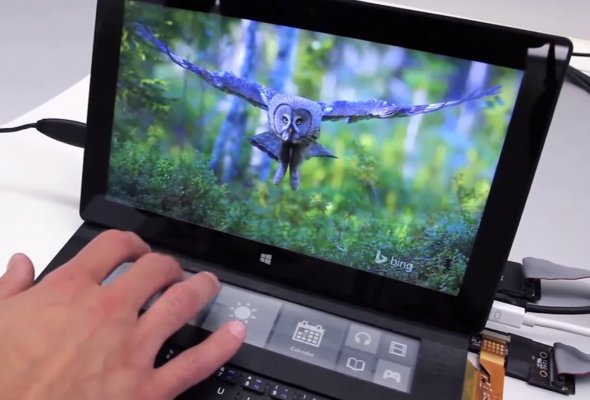 Microsoft показывала аналог TouchBar из новых MacBook Pro еще в 2010 году