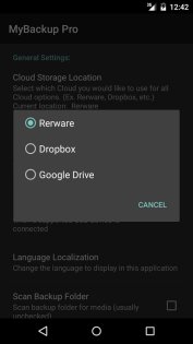 MyBackup 4.8.0. Скриншот 15