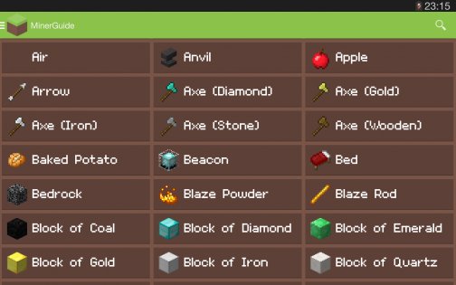 MinerGuide - For Minecraft 6.1.4. Скриншот 7
