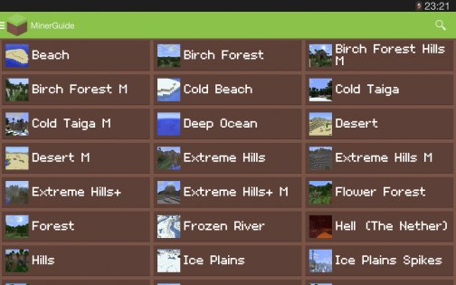 MinerGuide - For Minecraft 6.1.4. Скриншот 12