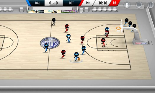 Stickman Basketball 3D 1.2.1. Скриншот 3