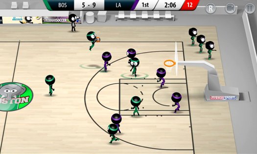 Stickman Basketball 3D 1.2.1. Скриншот 5