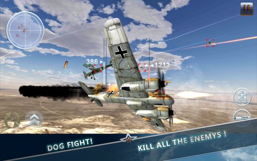 WW2 Aircraft Battle 3D 1.0.2. Скриншот 1