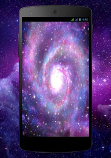 Галактика Живые Обои 2.0.2. Скриншот 2