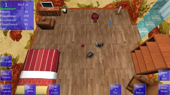 Cute Pocket Cat 3D 1.23.7. Скриншот 2