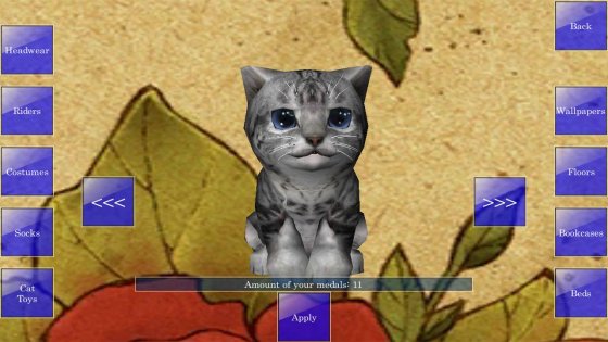 Cute Pocket Cat 3D 1.23.6. Скриншот 9