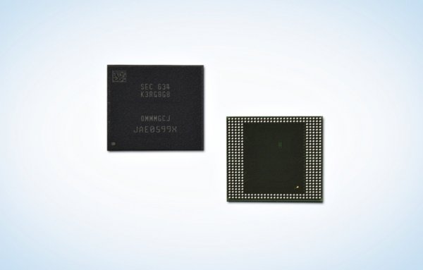 Samsung представила модуль оперативной памяти на 8 ГБ для смартфонов и планшетов