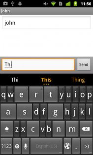 ThickButtons Keyboard 0.9.69. Скриншот 2