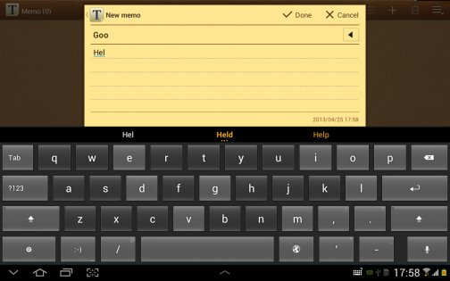 ThickButtons Keyboard 0.9.69. Скриншот 9