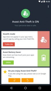 Avast Anti-Theft 4.2.0. Скриншот 1