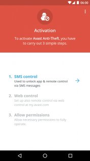 Avast Anti-Theft 4.2.0. Скриншот 3