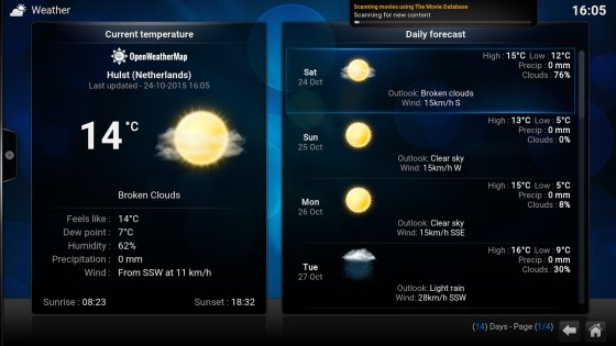 Kodi 20.1. Скриншот 6