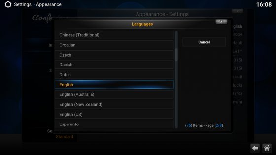 Kodi 20.1.</p><p> Скриншот 16