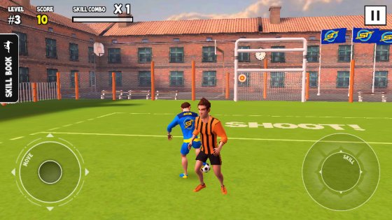 SkillTwins Football Game 1.5. Скриншот 3