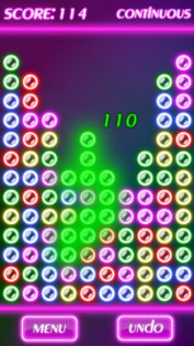 Bubble Breaker Neon 1.0. Скриншот 3