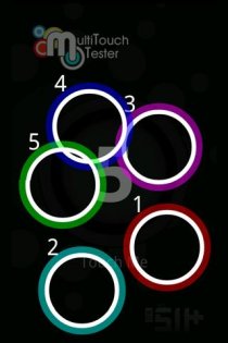 MultiTouch Tester 1.2. Скриншот 2
