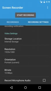 Riv Screen Recorder 2.3.0. Скриншот 4