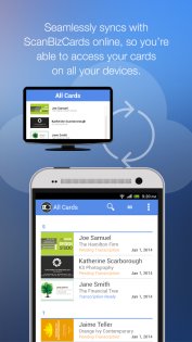 ScanBizCards 7.5.2. Скриншот 3