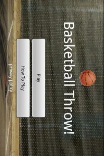 Basketball Throw 1.1.2. Скриншот 1