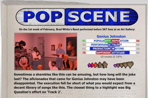 Popscene – симулятор музыканта 1.250.32. Скриншот 5