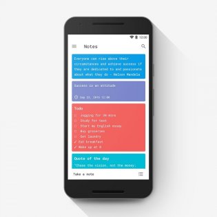 Material Notes: Colorful notes 1.6.3. Скриншот 3