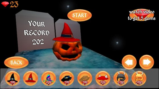 Pumpkin Jumper Halloween 1.2. Скриншот 1