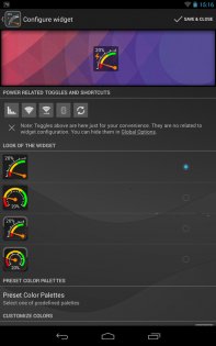 Gauge Battery Widget 2025 7.0.4. Скриншот 10