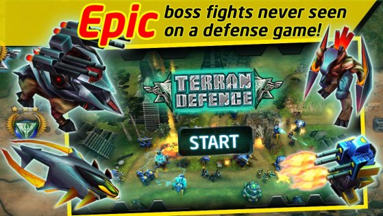 Terran Defence 1.4. Скриншот 1