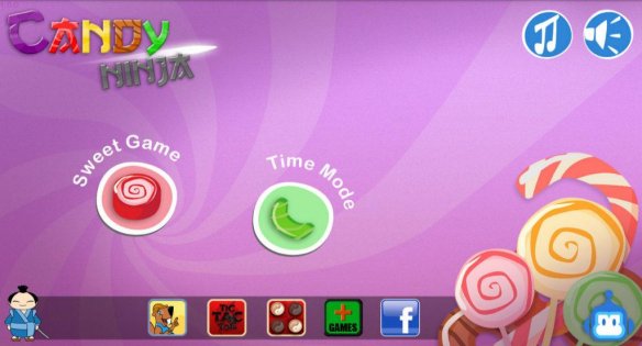 Candy Ninja 1.0. Скриншот 1