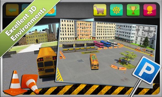 Bus Parking Simulator 3D 1.7. Скриншот 3