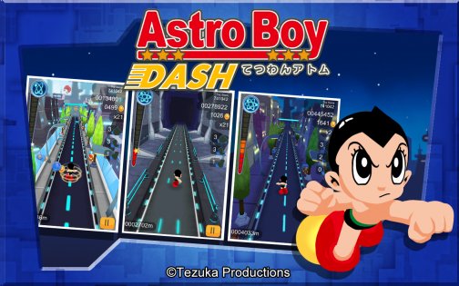 Astro Boy Dash 1.4.6. Скриншот 3